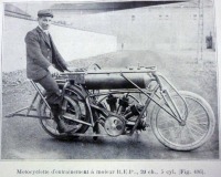Спорт - Французский лидирующий мотоцикл R.E.P.с пятицилиндровым двигателем