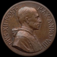 Медали, ордена, значки - Пий XII, медаль anno VIII (1946) – избрание кардиналов