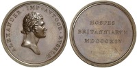 Медали, ордена, значки - Визит Александра I в Англию  1814 год