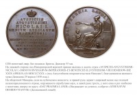Медали, ордена, значки - Медаль «За успехи в науках» воспитанникам Ярославского Демидовского лицея