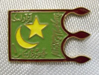 Медали, ордена, значки - Знак делегата Первого Всебухарского Курултая.