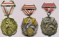 Медали, ордена, значки - Албанская Материнская слава 1, 2 и 3 ст.