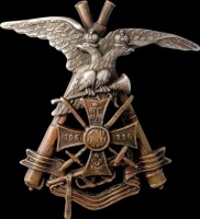 Медали, ордена, значки - Знак Лейб-гвардии Казачьего Его Величества полка.