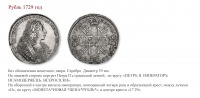 Медали, ордена, значки - НАГРАДНЫЕ МОНЕТЫ ПЕТРА II