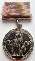 Медали, ордена, значки - Серебряная медаль ВДНХ 