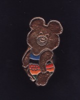 Медали, ордена, значки - Олимпийский МИШКА