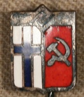 Медали, ордена, значки - Знак Дружбы СССР - Финляндия