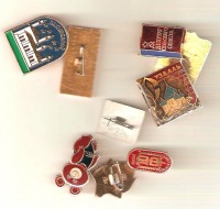 Медали, ордена, значки - Советские значки.