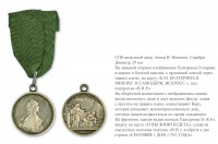 Медали, ордена, значки - Наградная медаль Императорского Воспитательного дома