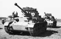 Военная техника - Танки Pz.IV Ausf.F2 15-й танковой дивизии Африканского корпуса. 1942 год