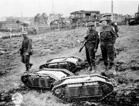 Военная техника - Самоходная мина «Голиаф» (нем. Sonder Kraftfahrzeug — Зондер Крафтфарцойг 1944 ГОД