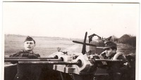 Военная техника - Немецкая строенная зенитная установка из авиапушек MG151 калибра 20мм на ж.д.платформе.