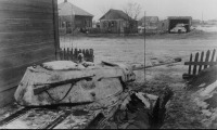  - Замаскированные  тридцатьчетверки, январь 1942 г., район Ржева.