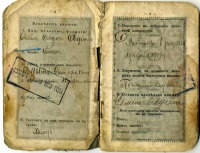 Документы - Паспорт казака выданный в 1908 году