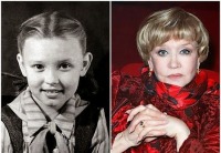 Актеры, актрисы - кино и театра - Легендарные советские актрисы в детстве