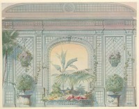Предметы быта - Дизайн интерьера. Франция, 17-18 вв. Зимние сады, оранжереи