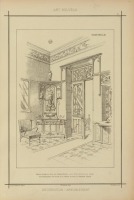 Предметы быта - Дизайн интерьера. Франция, 1800-1899. Прихожие, вестибюли, модерн
