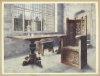 Предметы быта - История мебели. Стулья, столы. Англия, 1500-1599