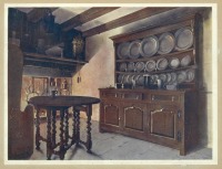 Предметы быта - История мебели. Шкафы, столы. Англия, 1600-1699