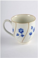 Предметы быта - Кофейная чашка с голубыми цветами