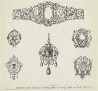 Драгоценности, ювелирные изделия - Английские и французские ювелирные изделия из золота и серебра, 1878