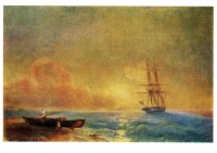 Картины - И.К.Айвазовский. Рыбаки на берегу моря.