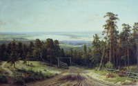 Картины - И Шишкин. «Кама близ Елабуги» 1895