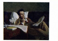 Картины - И.Е.Репин. М.И.Глинка в период сочинения оперы 