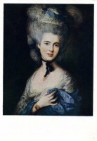Картины - Т. Гейнсборо (1727 - 1788). Портрет герцогини де Бофор.