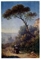 Картины - С. М. Воробьев (1817 - 1888). Итальянский вид. 1852 г.