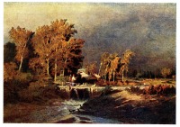 Картины - Ф. А. Васильев (1850 - 1873). Перед дождем.