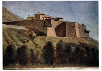 Картины - Камиль Коро ( 1796 - 1875 ). Итальянская крепость.