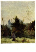 Картины - Камиль Коро ( 1796 - 1875 ). Замок Пьерфон.