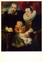 Картины - Антонис Ван Дейк.1599 - 1641. Семейный портрет.