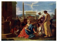 Картины - Никола Пуссен ( 1594 - 1665 ). Бегство в Египет.