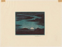 Картины - Томас У. Насон. Восходящая луна