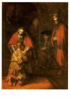 Картины - Рембрандт Харменс ван Рейн. Возвращение блудного сына.