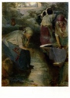 Картины - А. Е. Архипов (1862 - 1930). Прачки. 1901 г.