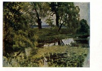 Картины - И. И. Левитан ( 1861 - 1900 ). Заглохший пруд. 1887 г.