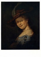 Картины - Рембрандт Гарменс ван Рейн (1606 - 1669). Саския ван Эйленбург. 1633 г.