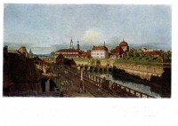 Картины - Бернардо Беллотто (1720 - 1780). Старые укрепления Дрездена.