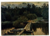Картины - И. И. Левитан. У омута. 1892 г.