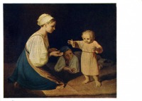 Картины - А. Г. Венецианов (1780 - 1847). Первые шаги.