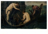 Картины - Якопо Тинторетто (1518 - 1594). Спасение Арсинои.