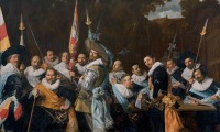 Картины - Музей Франса Хальса в Гарлеме.  Портрет стрелков роты св. Адриана, 1633
