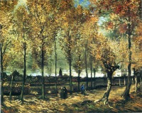 Картины - Музей Бойманса  ван Бенингена в Роттердаме. Тополиная аллея вблизи Нюэнена. 1885