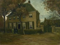 Картины - Музей Винсента Ван Гога. Амстердам. Пасторский дом в Нюэнене. 1855
