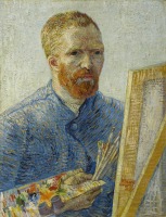 Картины - Винсент Ван Гог, Автопортрет, 1888