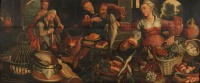 Картины - Питер Арстен. Кухня, 1560-1565