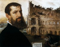 Картины - Мартен ван Хеемскерк. Автопортрет, 1553